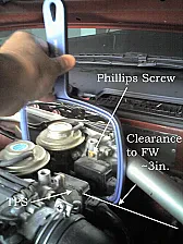 TPS adjust/removal 88 Celica 3SFE |  Need to adjust my 88 Celica TPS and the dang thing is held by 2standard phillips...