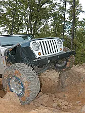 '99 TJ Lift Kit to get 35"?  |  The main problem is going to be the stock axles.  An upgrade toWagoneer Dana 44s...