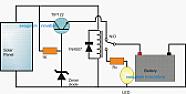 Solar car battery charger |  I've seen those simple potentiometer diagrams which show how to use that...